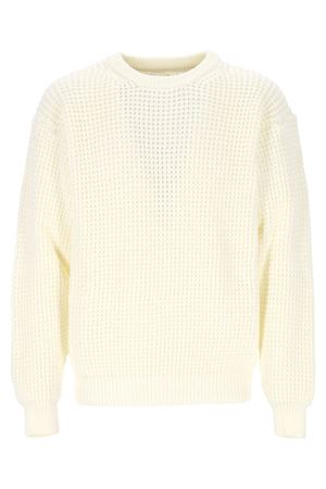 Maglione in misto cotone bianco sporco FAMILY FIRST | SWF2508WHITE